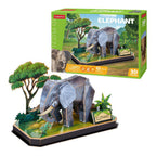 Cubic fun 3d puzzel olifant