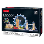 Cubic fun 3d puzzel city line london led, 107st.