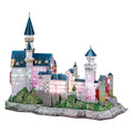 Cubic Fun - Cubic Fun 3d puzzel neuschwanstein kasteel met led verlichting