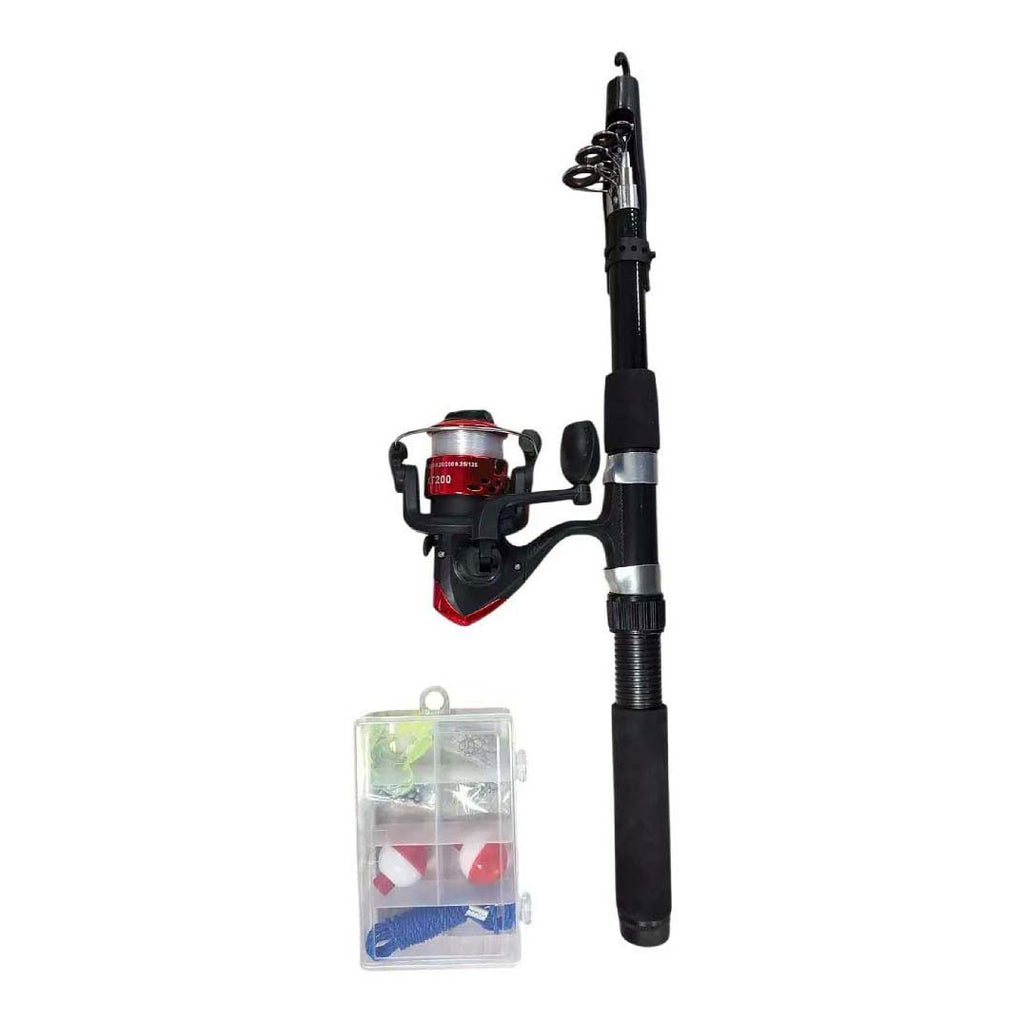 Game on fishing starterset deluxe in bewaartas