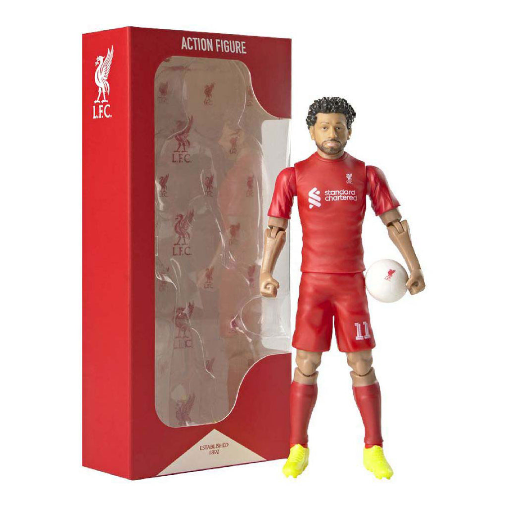Lobbes van der meulen voetbalfiguur liverpool mohamed salah 20cm speelgoed.