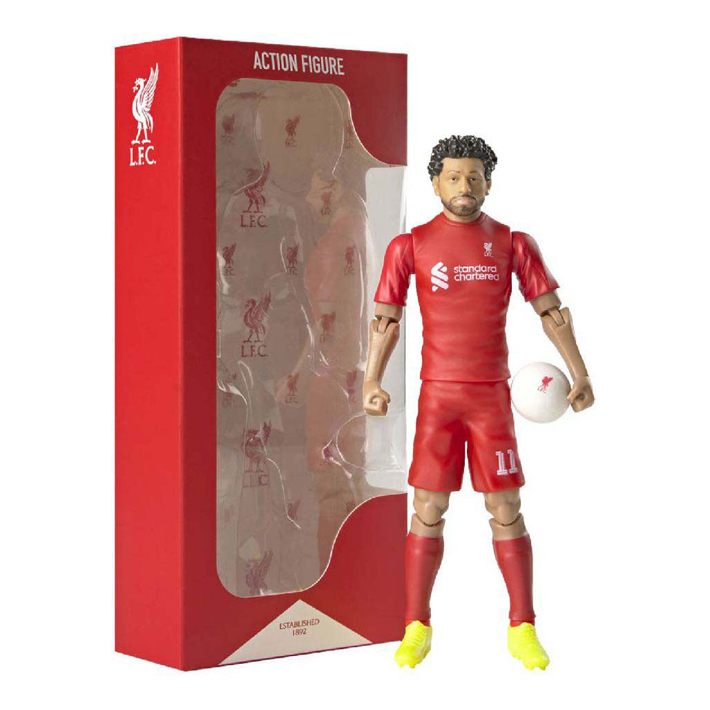 Lobbes van der meulen voetbalfiguur liverpool mohamed salah 20cm speelgoed.