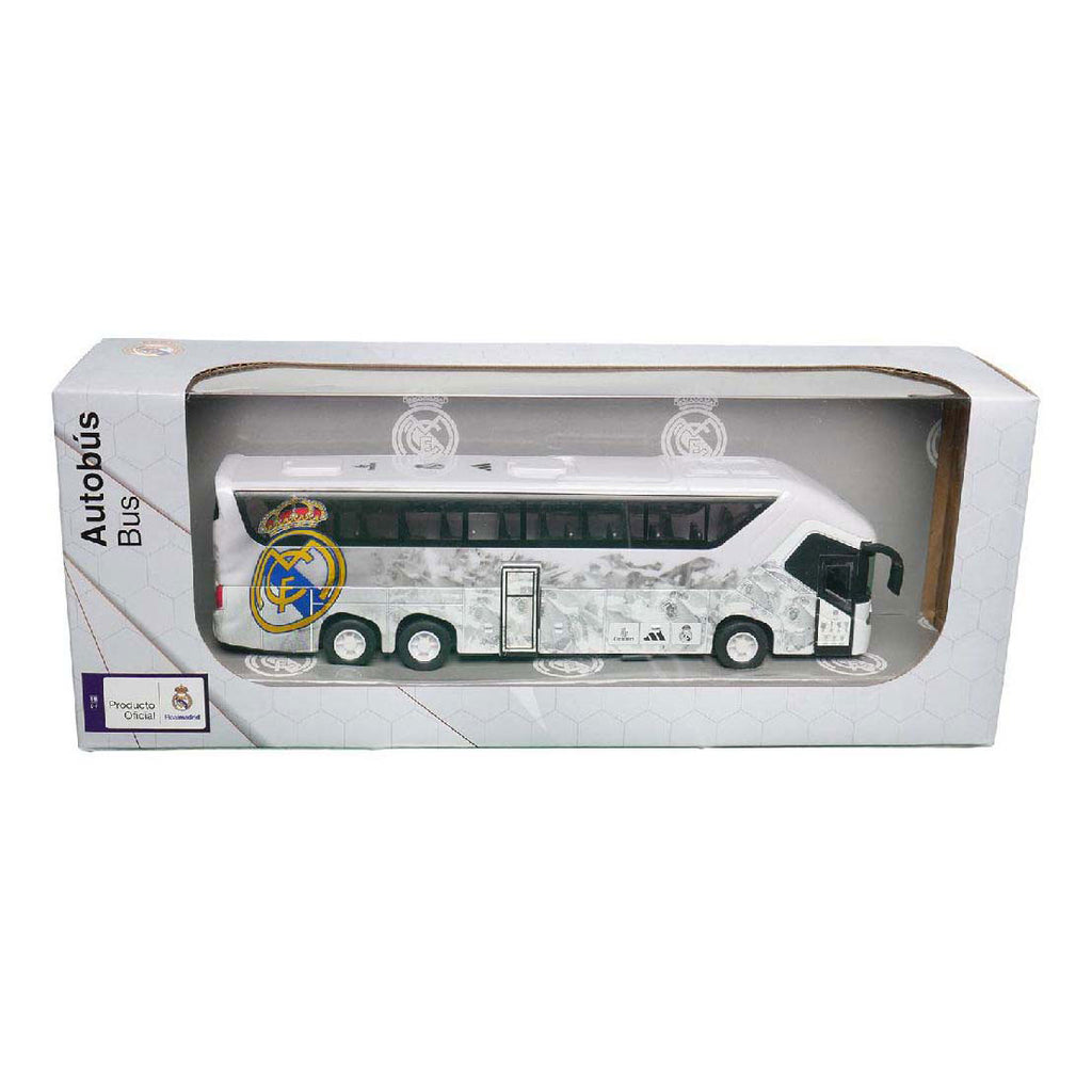 Real madrid team bus
