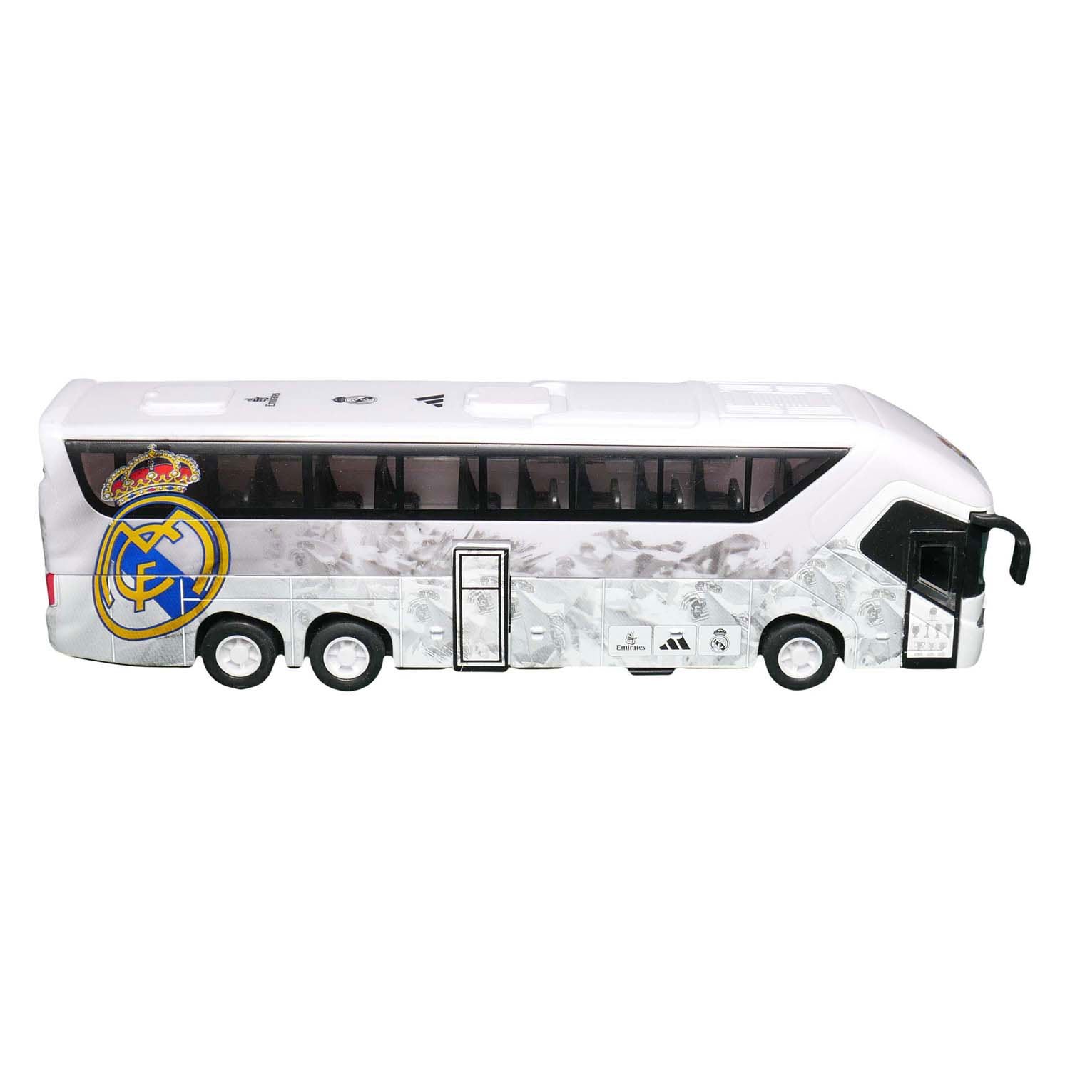 Real madrid team bus