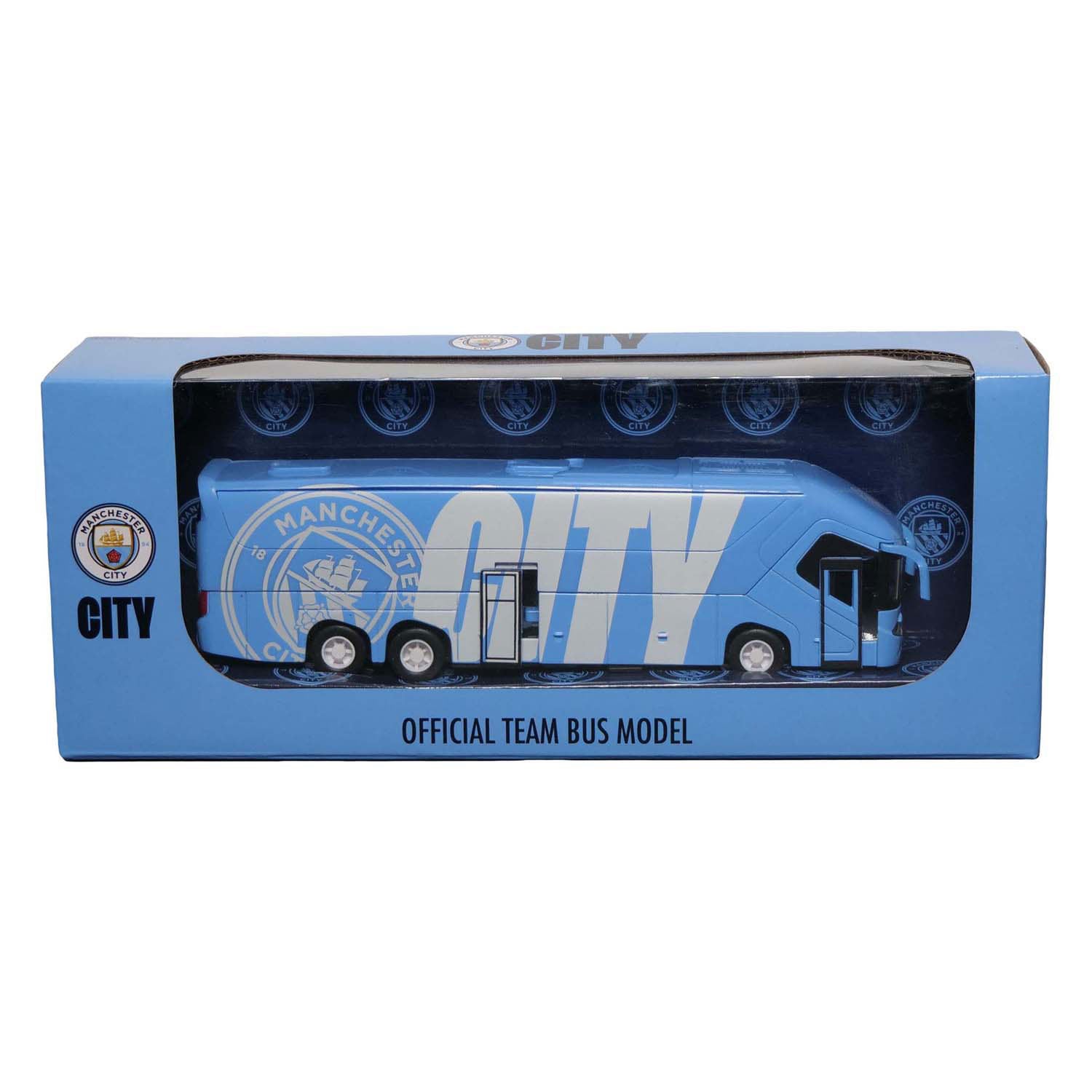 Manchester city fc team bus