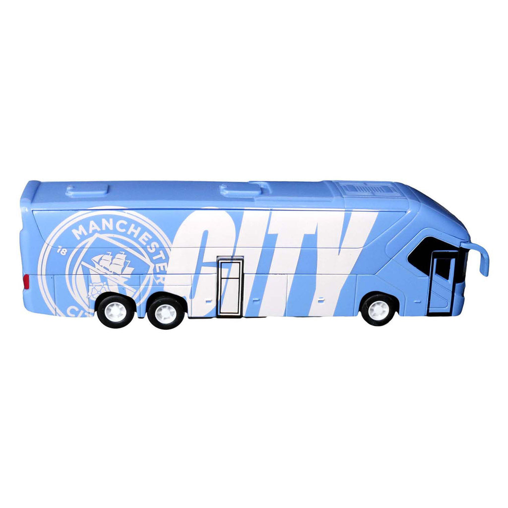 Manchester city fc team bus