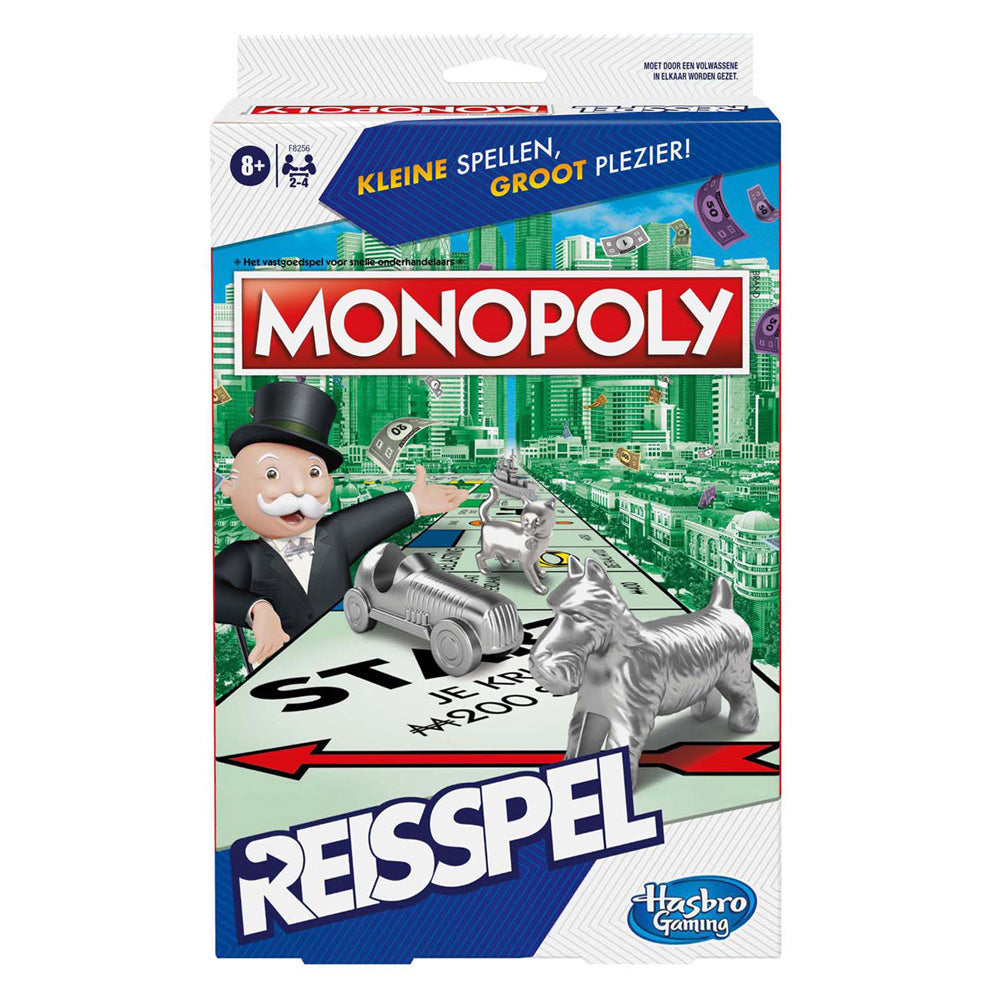 Hasbro Gaming - Hasbro Gaming Monopoly reisspel 2-4 spelers