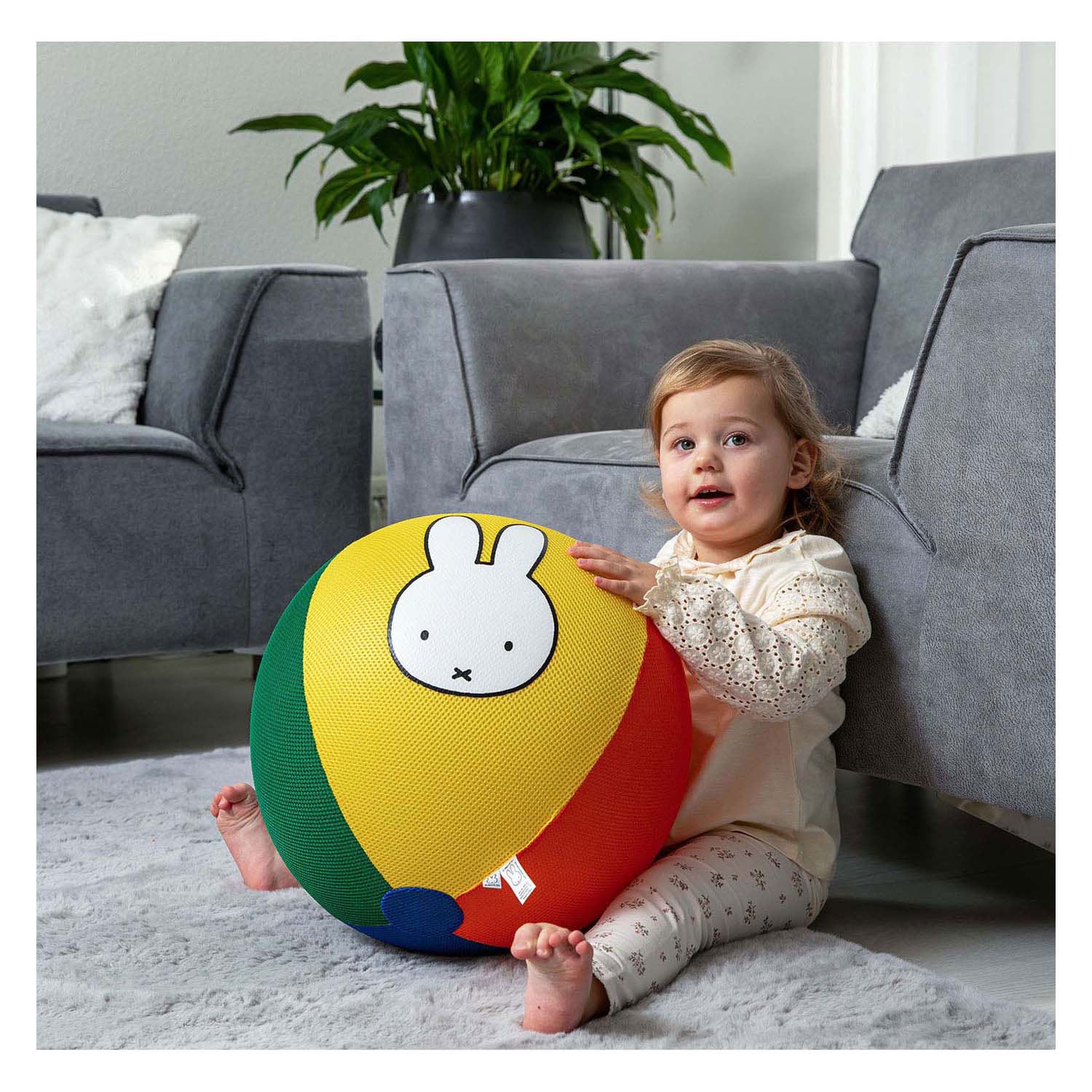 Nijntje opblaasbare mesh bal 40 cm
