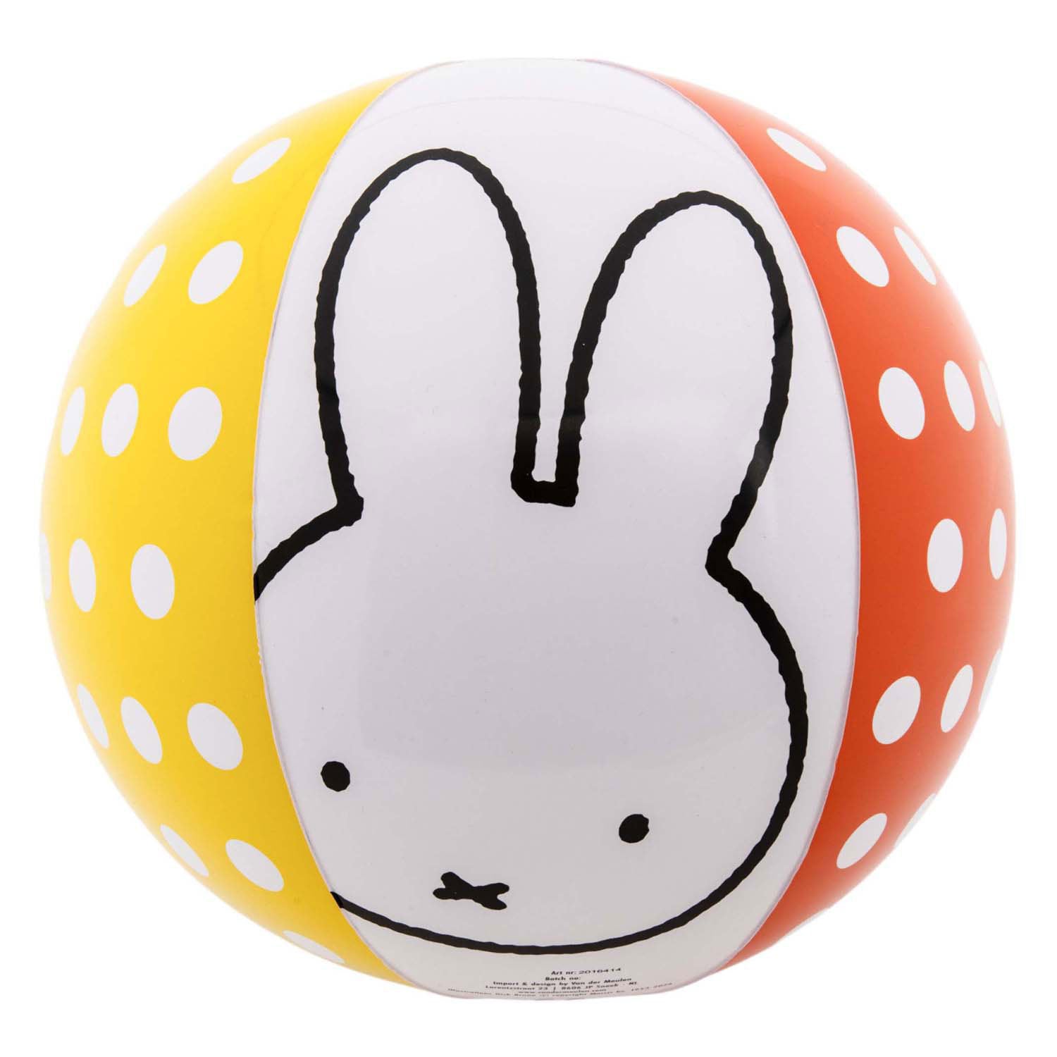Rubo Toys - Rubo Toys Nijntje strandbal - 35cm