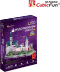 Cubic Fun - Cubic Fun 3d-puzzel neuschwanstein-kasteel met led (2011413)