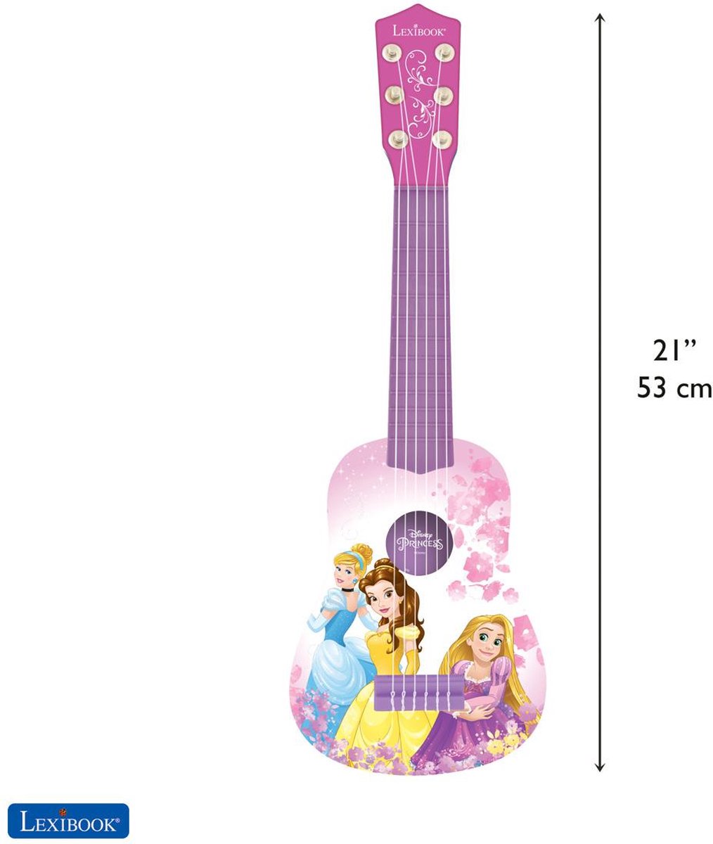 Lexibook - Lexibook Mijn eerste gitaar disney prinses - 21''