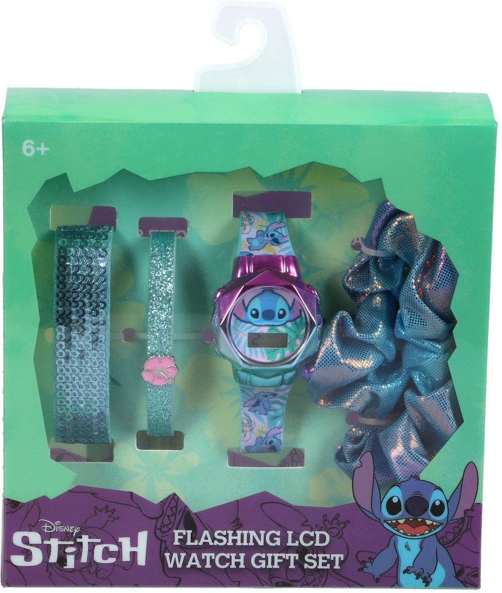 Gabby's Poppenhuis - Gabby's Poppenhuis Stitch-cadeauset met horloge en armband - 4dlg.