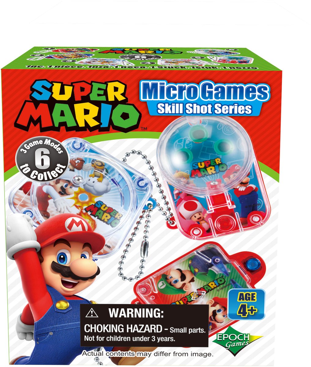 EPOCH Games - EPOCH Games Super mario micro games skill shot series sleutelhanger