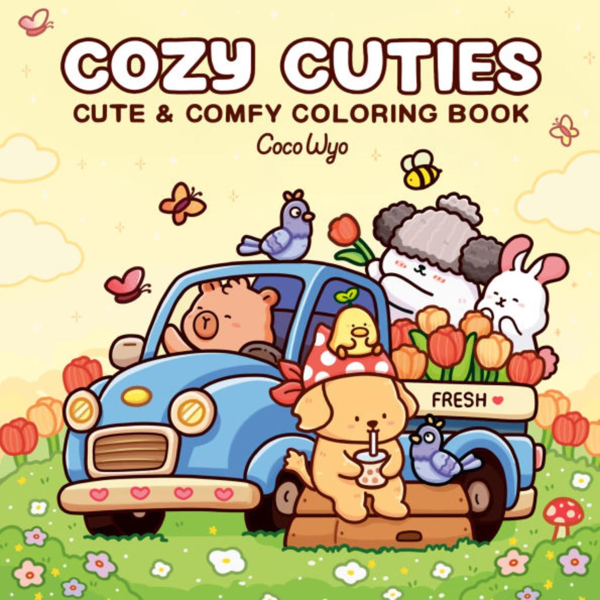 Deltas - Deltas Cozy cuties cute & comfy kleurboek coco wyo
