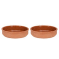 Excellent houseware terracotta tapasschalen 2 stuks