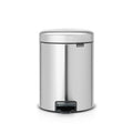 Brabantia - Brabantia newicon pedaalemmer 5l mat staal