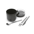 Brabantia soepbeker make take 0,6l donkergrijs | 2 stuks