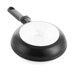BK - BK easy induction koekenpan 20cm - pfas-vrije antikleeflaag - koekenpan inductie - keramische pan - ovenbestendig tot 160°c - koudgrepen - zwart