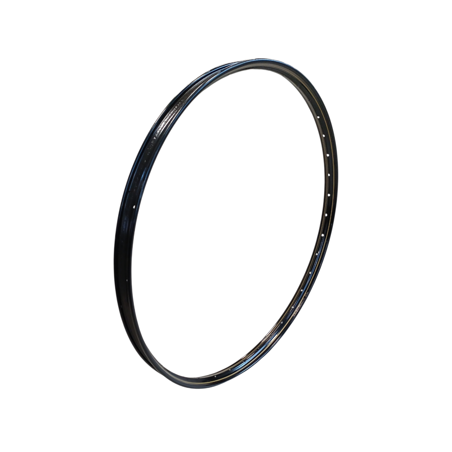 - DE0104A Velg 28x1 1/2 zwart/goud