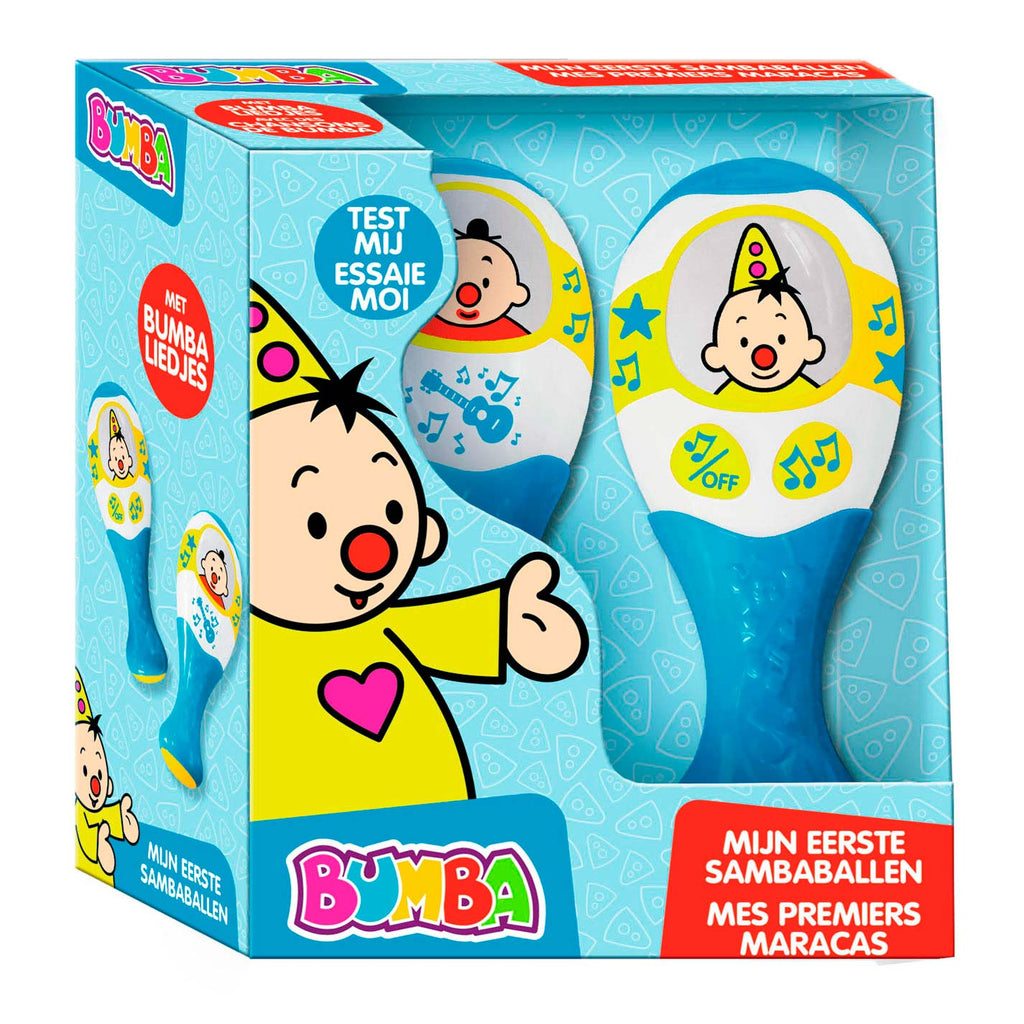 Bumba speelgoedinstrument - sambaballen - met liedjes