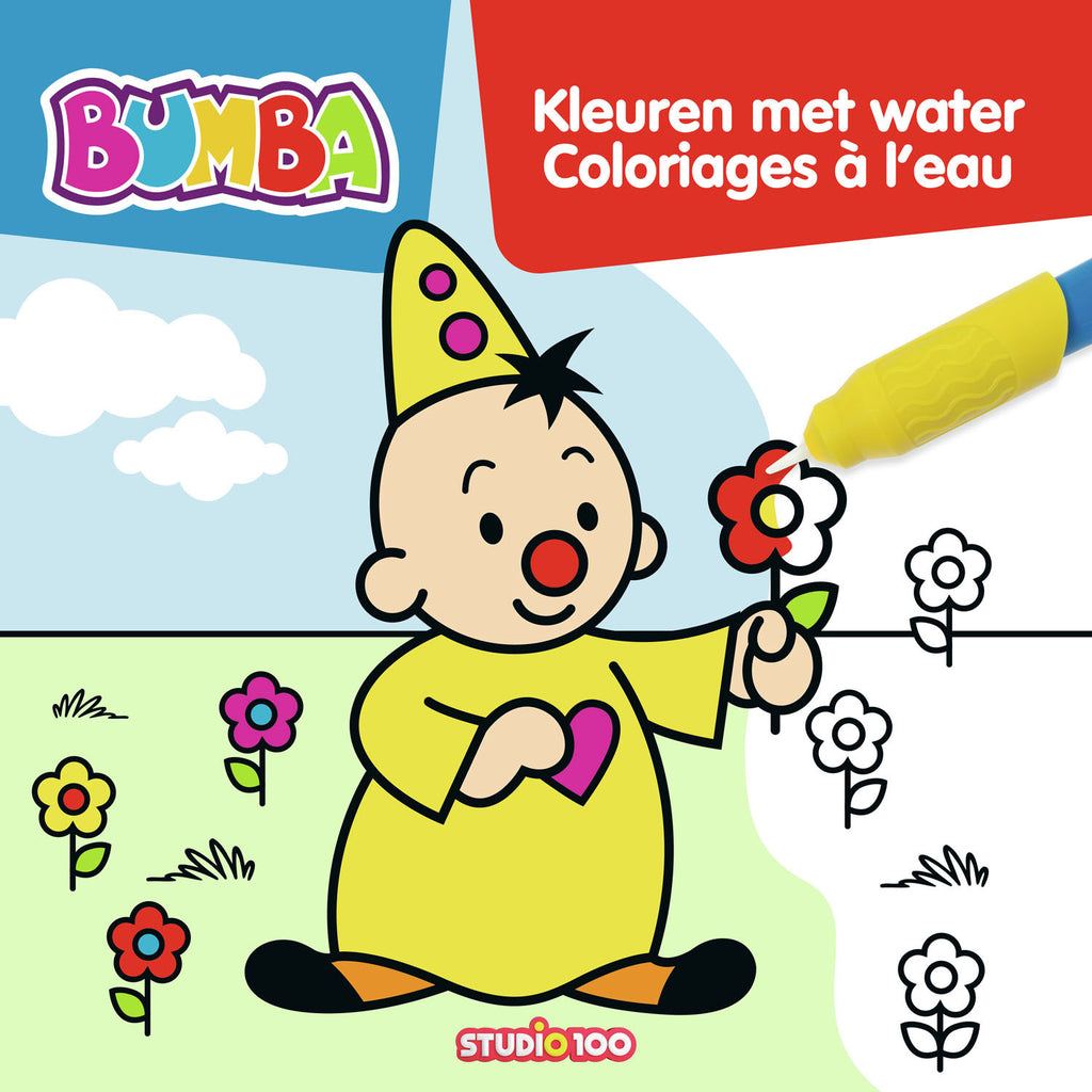 Studio 100 - Studio 100 Bumba kleurboek - kleuren met water