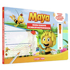 Studio 100 maya de bij kartonboek - schrijf en wis