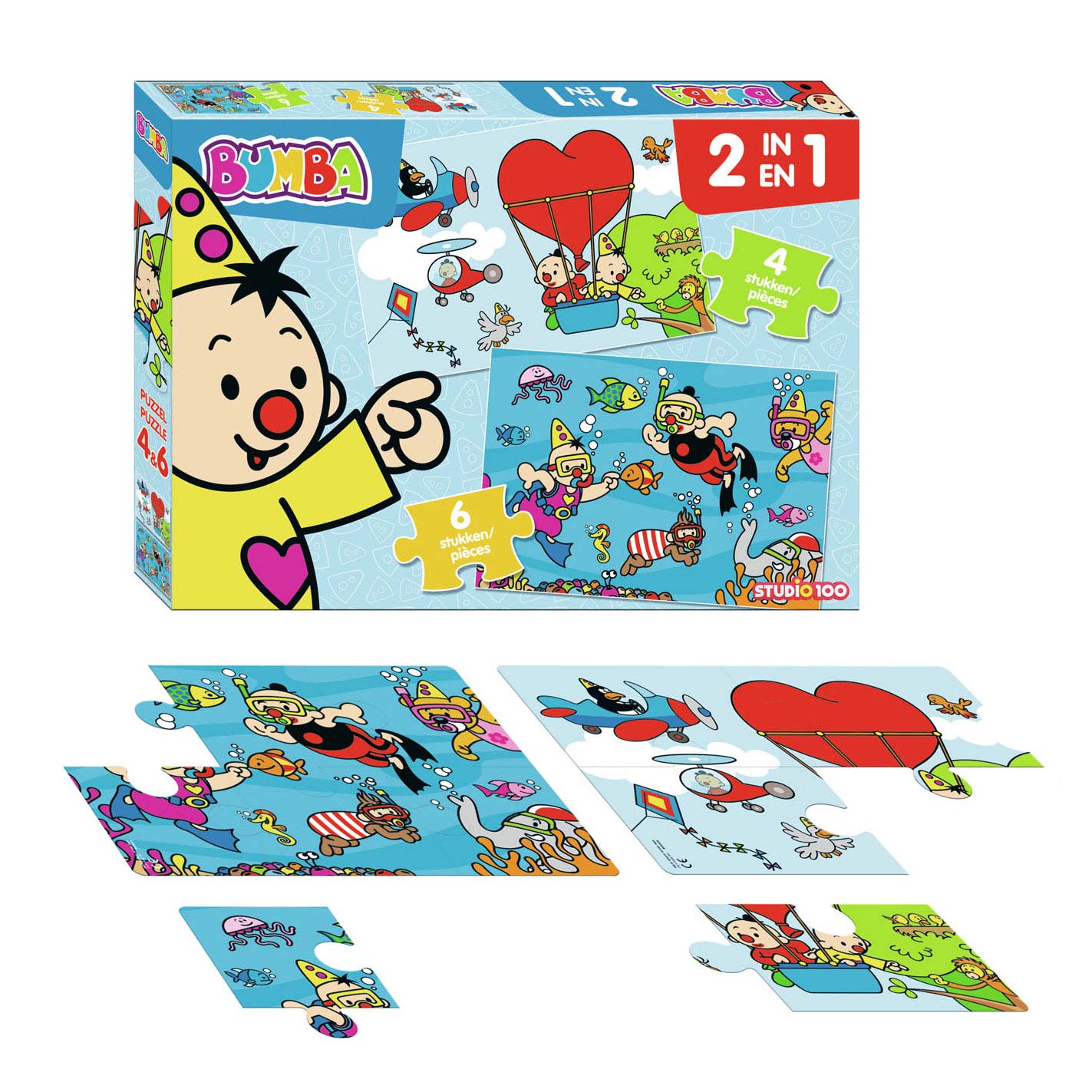 Studio 100 - Studio 100 Bumba 2in1 puzzel