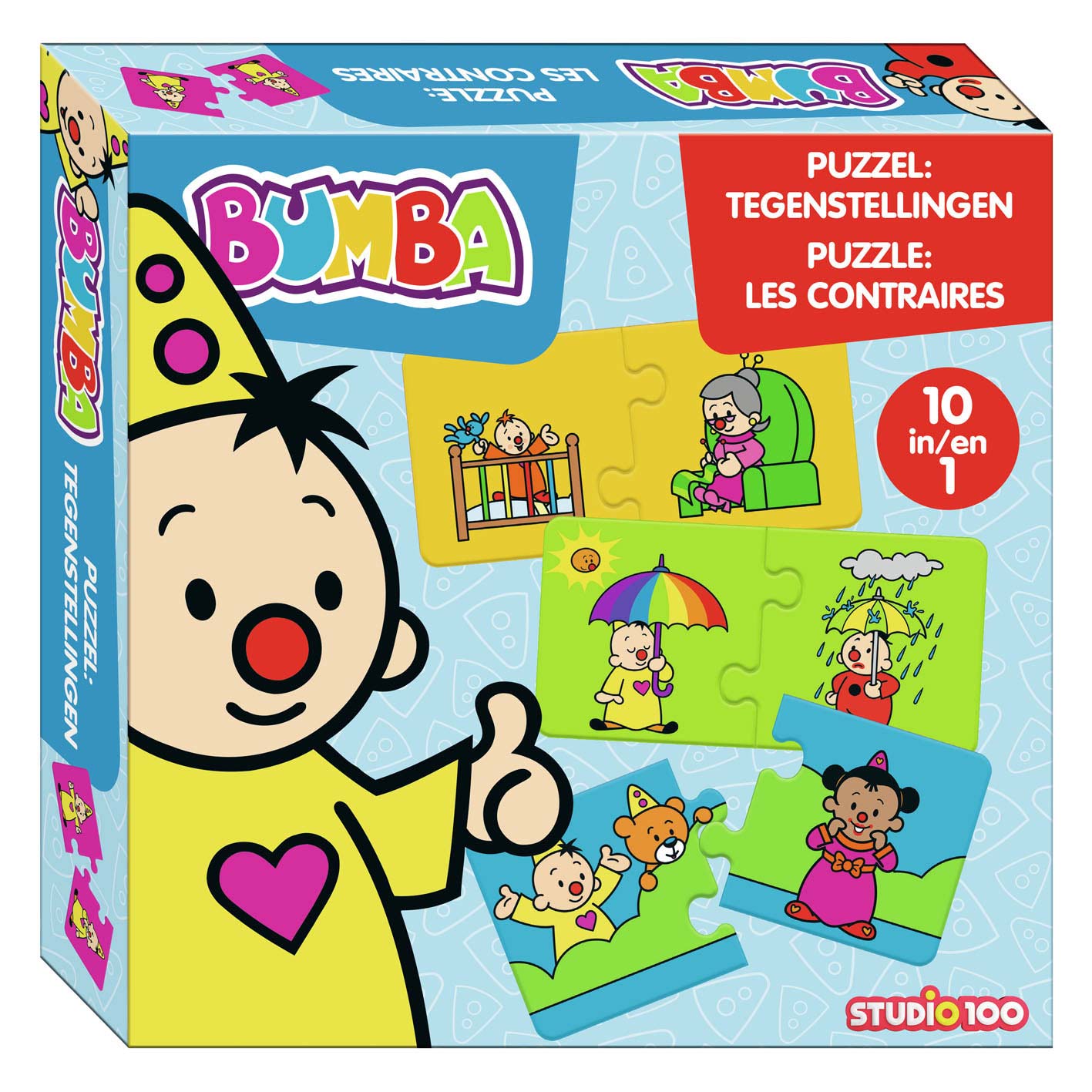 Studio 100 - Studio 100 Bumba puzzel 10in1