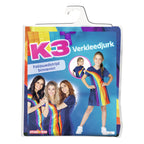 Studio 100 k3 verkleedjurk - regenboog blauw, 3-5 jaar