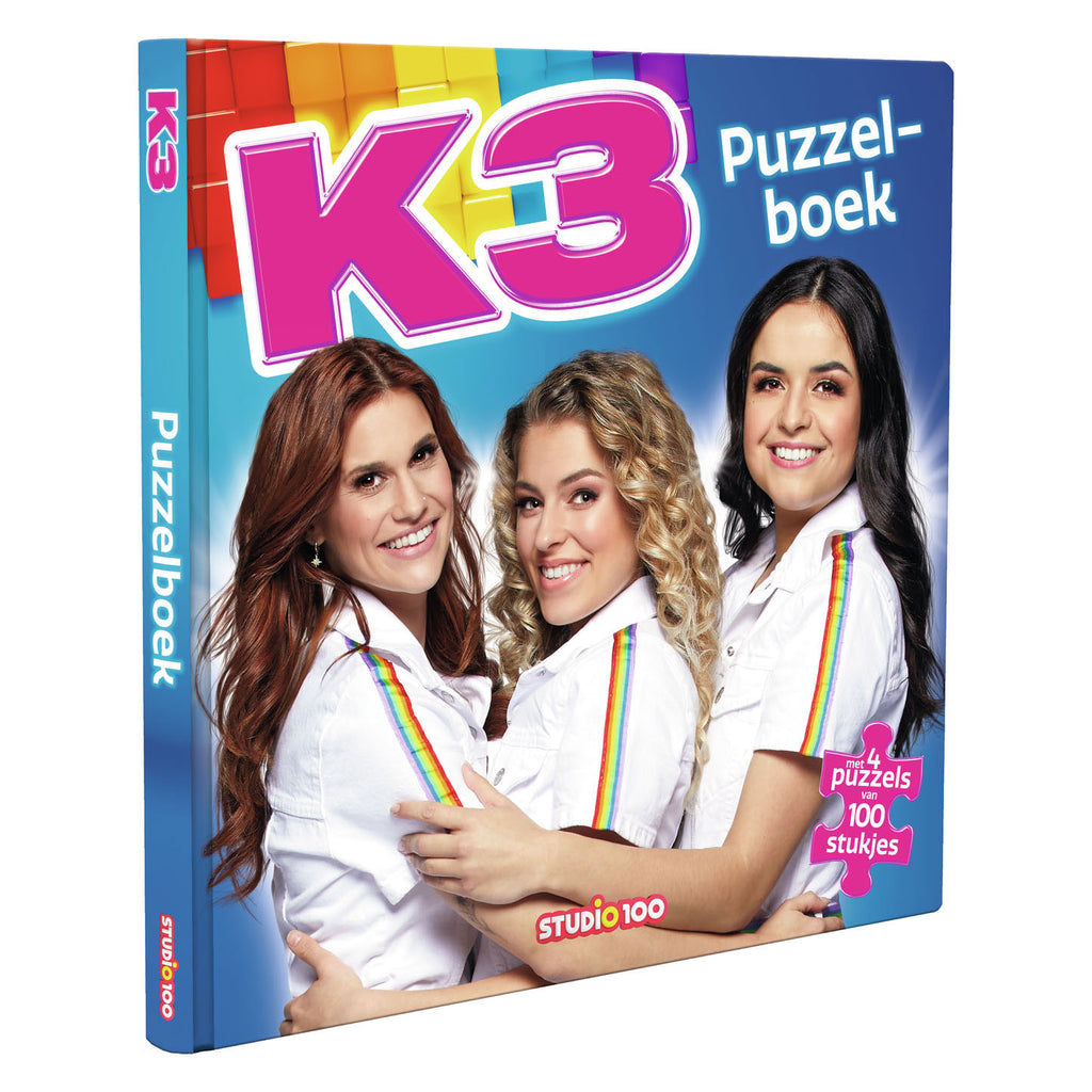 Studio 100 k3 puzzelboek - een nieuw begin