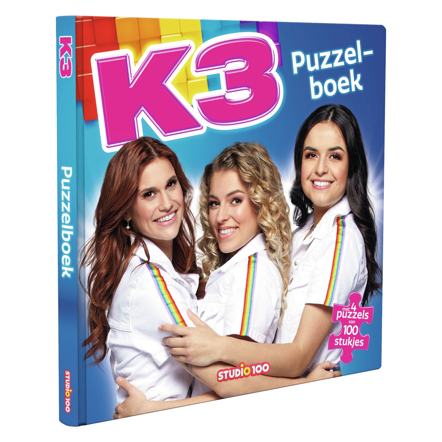 Studio 100 k3 puzzelboek - een nieuw begin
