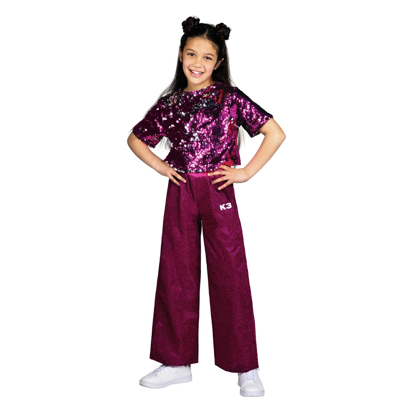 K3 - K3 Verkleedpak roze 3-5 jaar