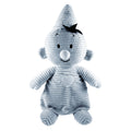 Bumba knuffel corduroy blauw, 35 cm