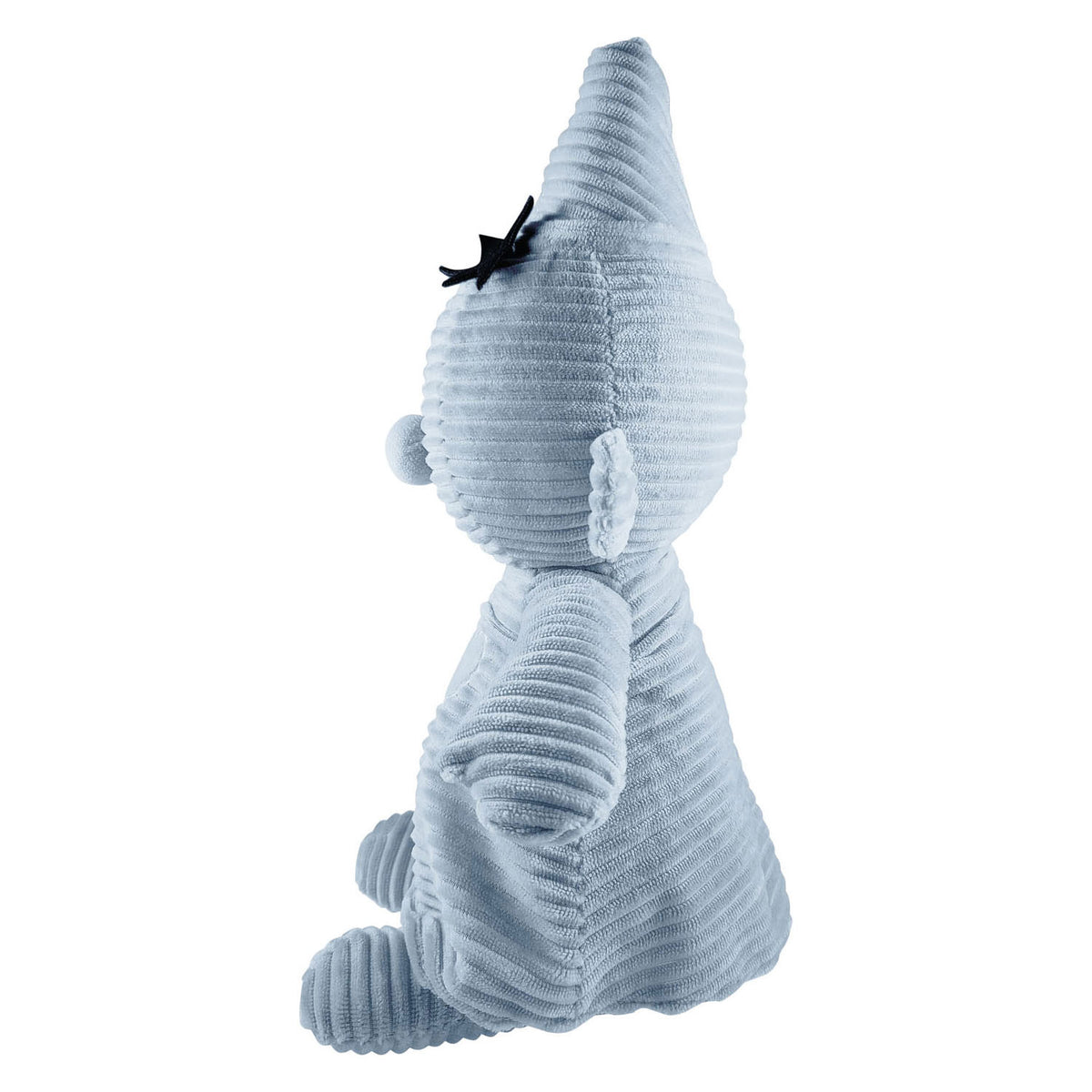 Bumba knuffel corduroy blauw, 35 cm