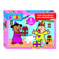 Bumba puzzel 6 stuks fijne verjaardag | 2 stuks