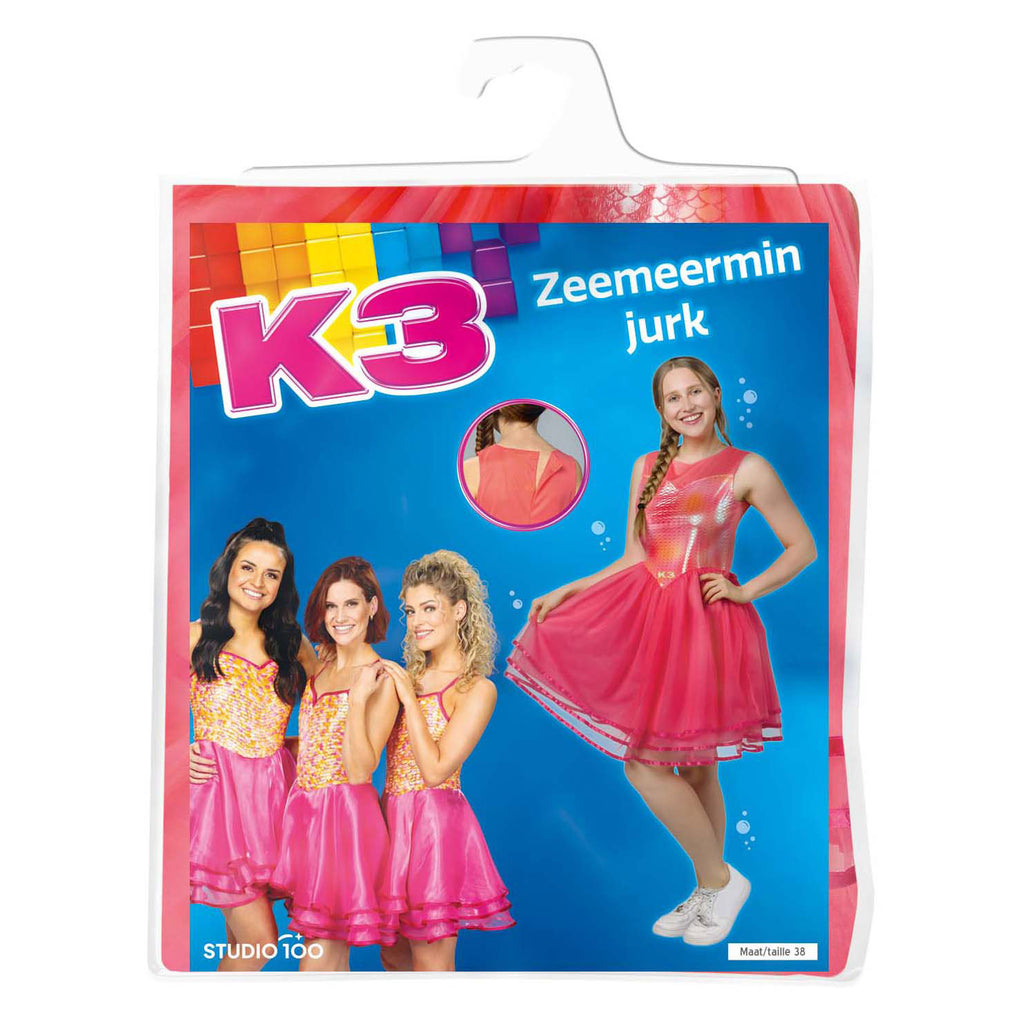 K3 - K3 verkleedjurk zeemeermin maat 38