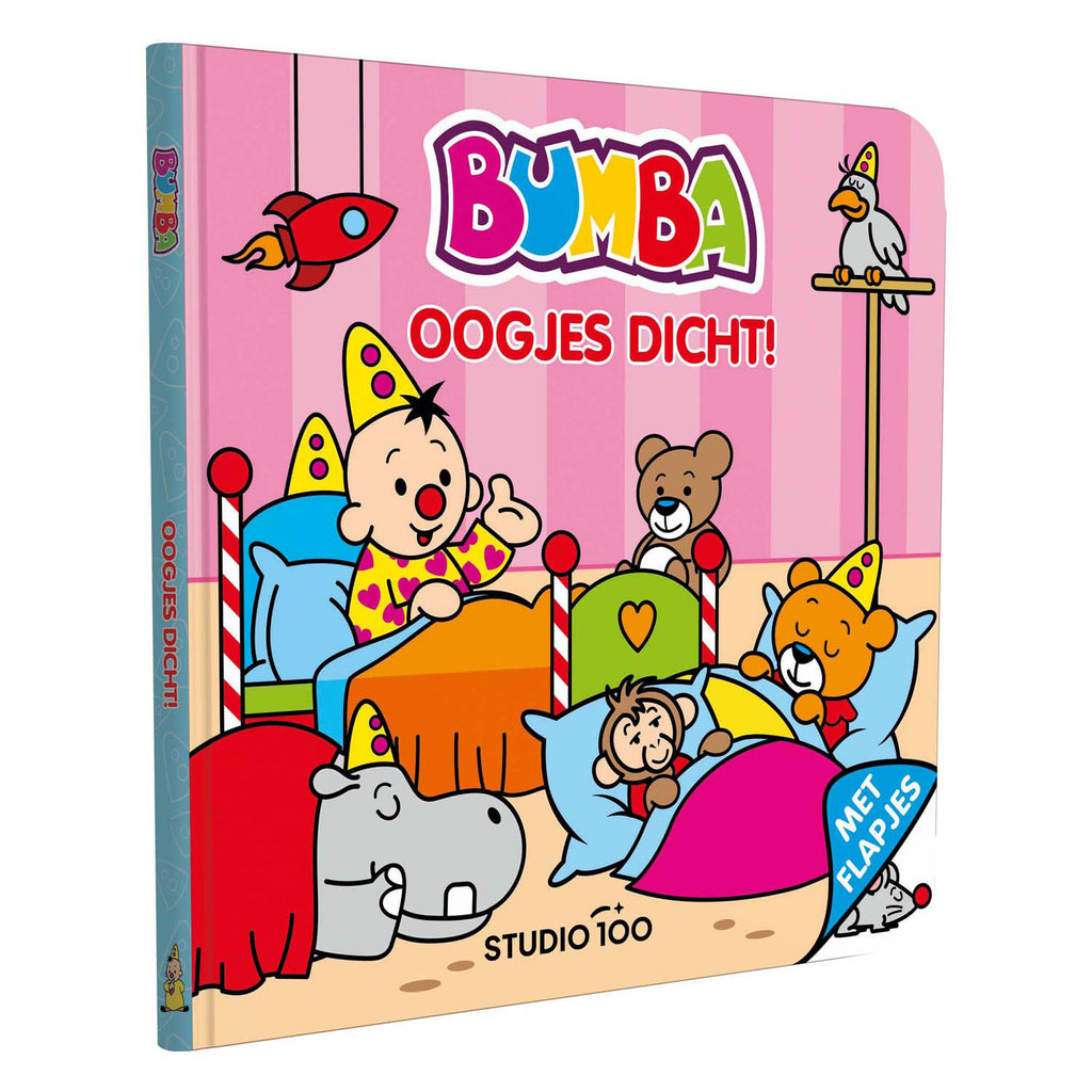 Studio 100 bumba kartonboek met flapjes - oogjes dicht