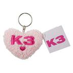 K3 sleutelhanger pluche hart