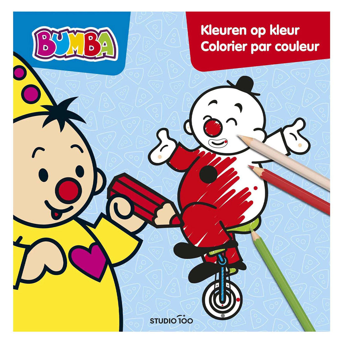 Studio 100 - Studio 100 Bumba kleurboek - kleuren op kleur