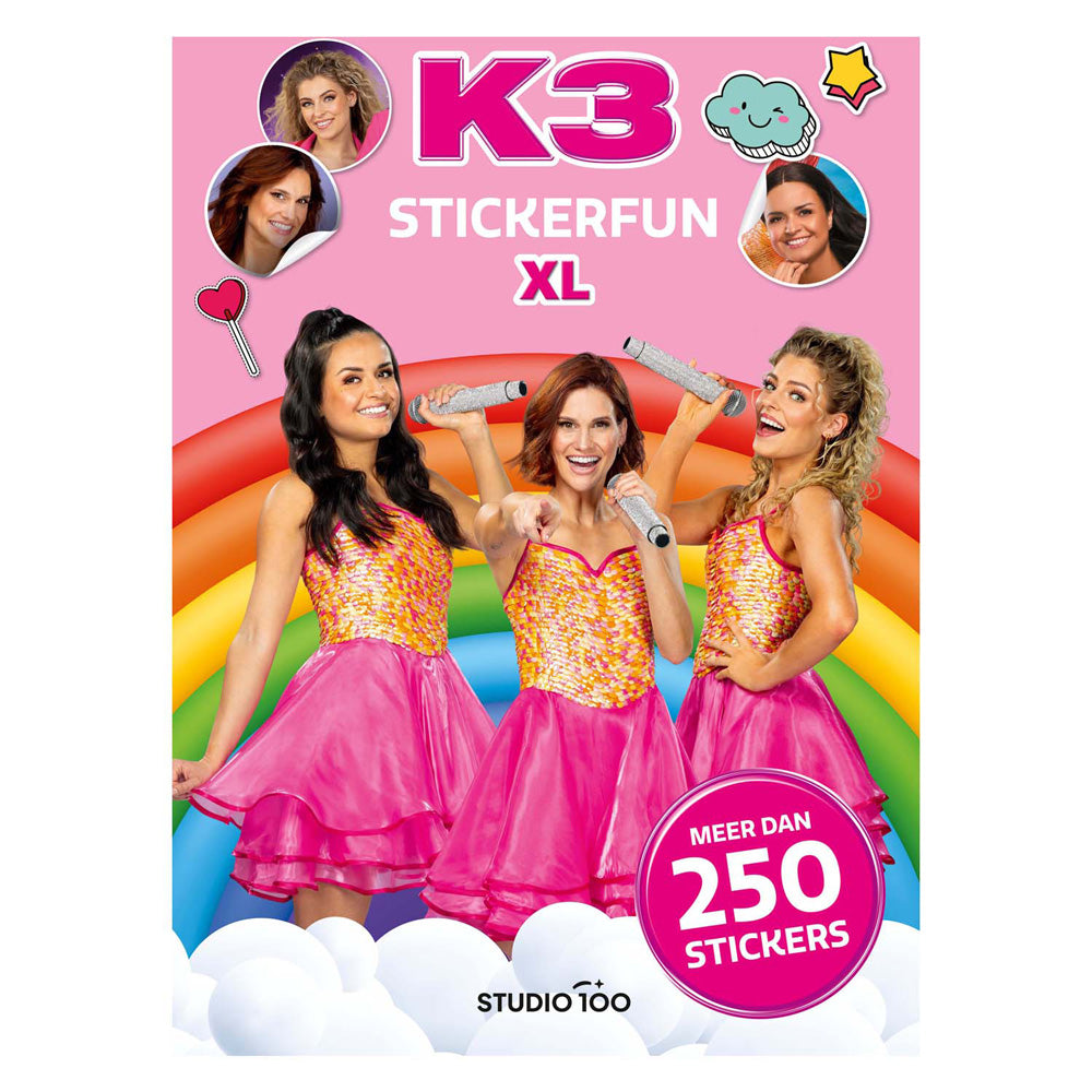 Studio 100 - Studio 100 K3 stickerboek - stickerfun xl