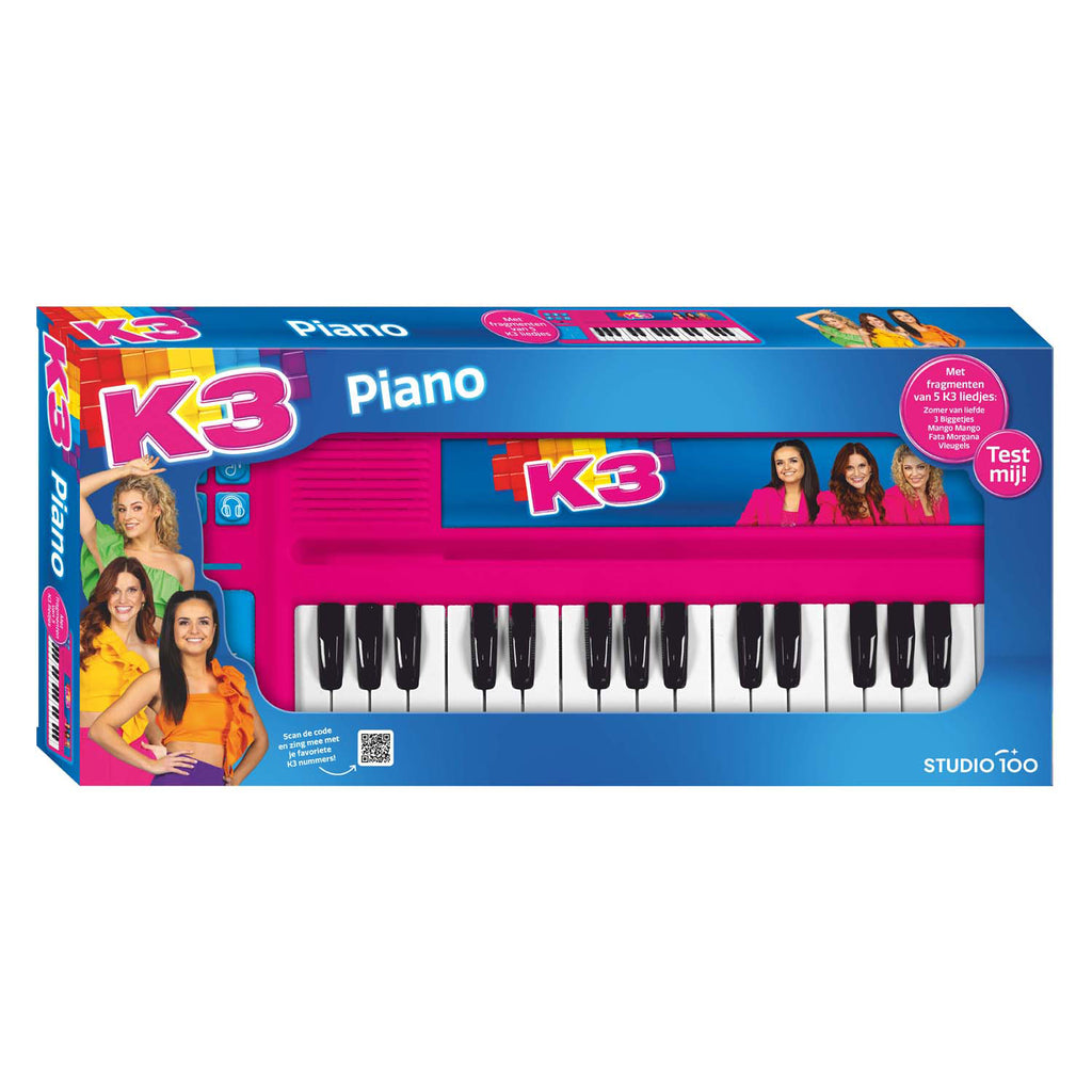 K3 piano met 5 liedjes
