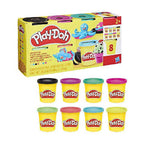 Play-doh kleipotjes set kleurenmix - 8 stuks