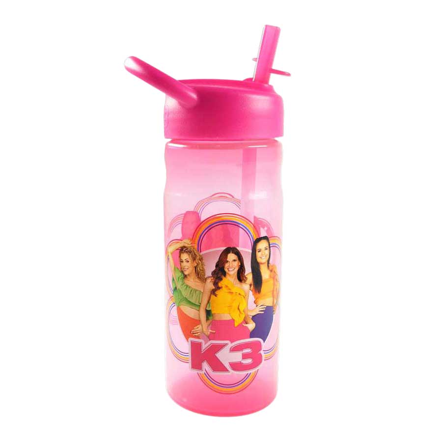 Studio 100 k3 drinkfles magenta