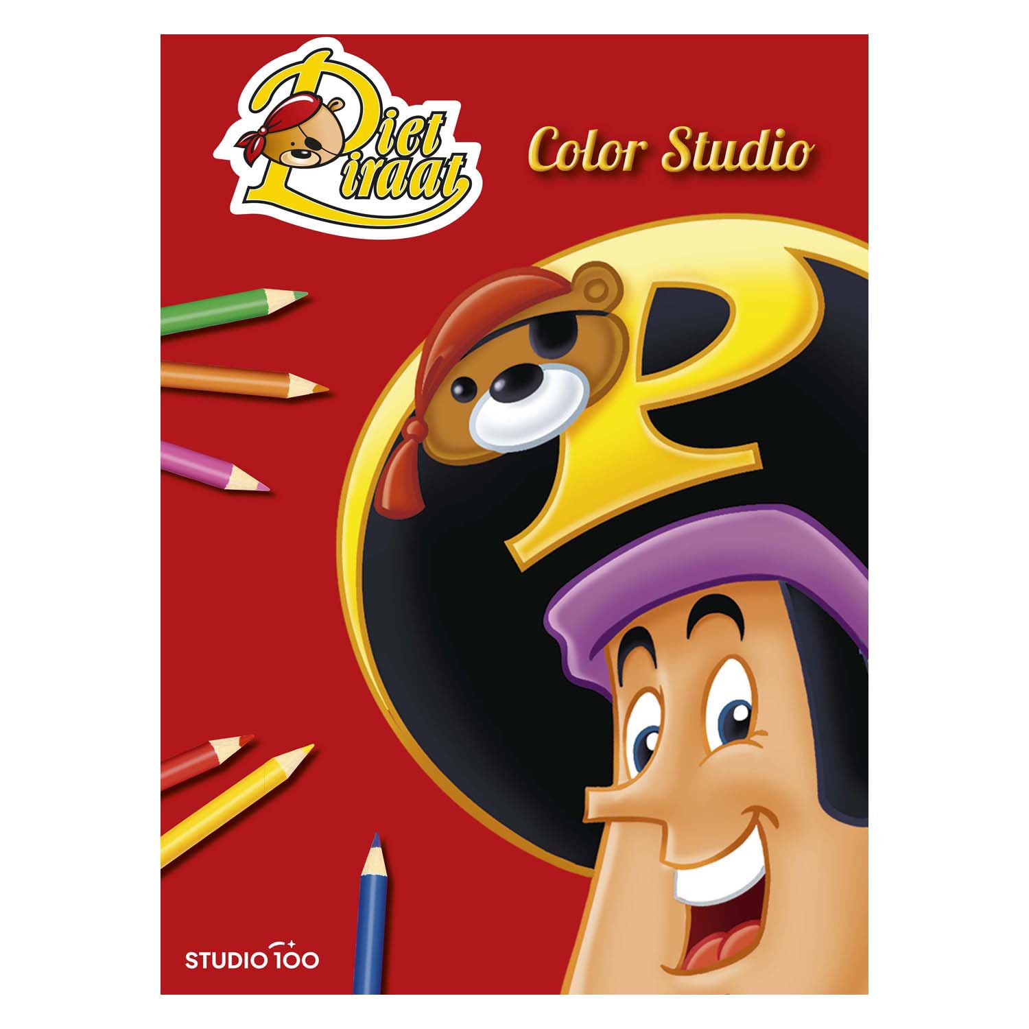 Studio 100 - Studio 100 Piet piraat kleurboek