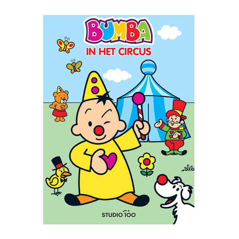 Studio 100 - Studio 100 Bumba kartonboek a4 - in het circus