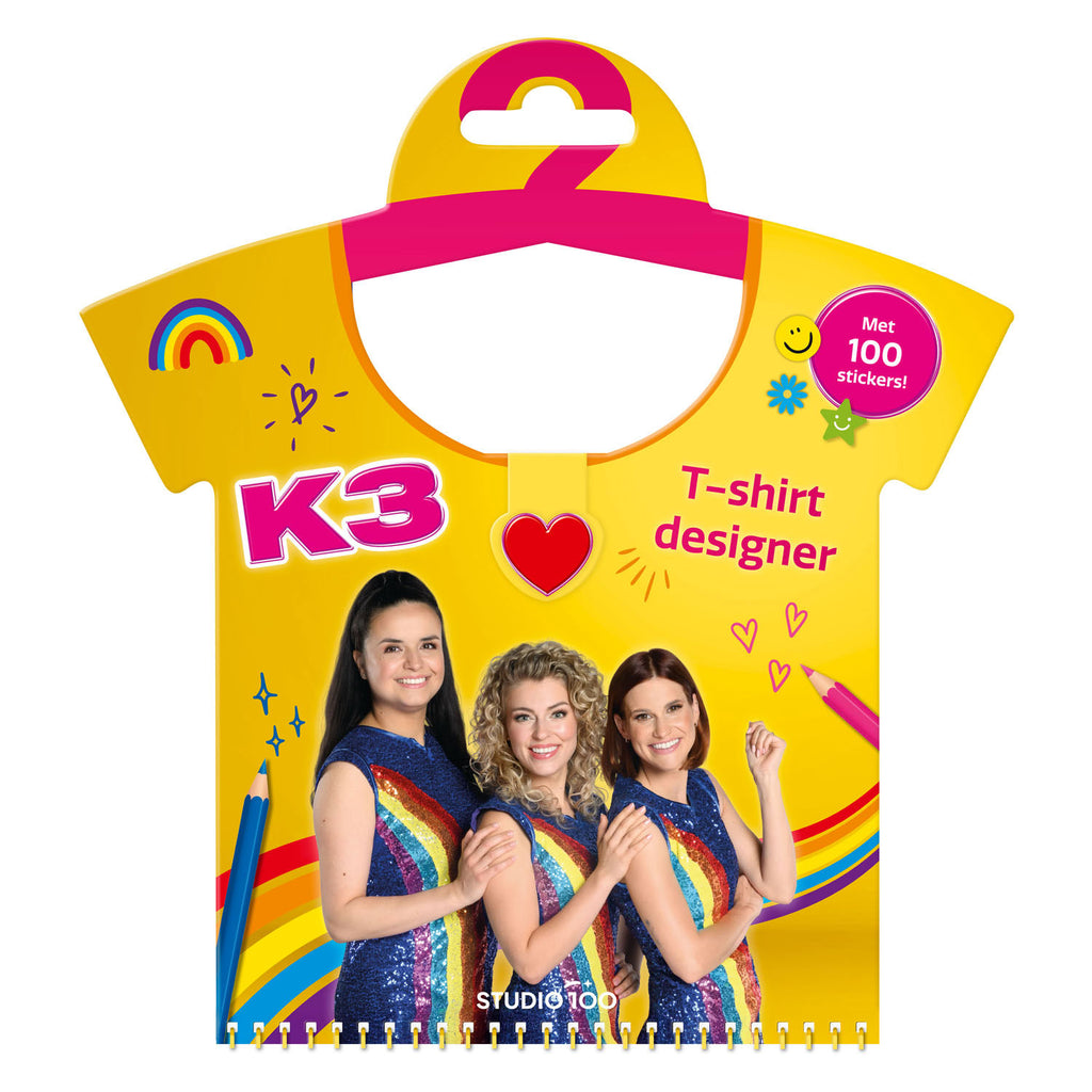Studio 100 - Studio 100 K3 doeboek - t-shirt designer