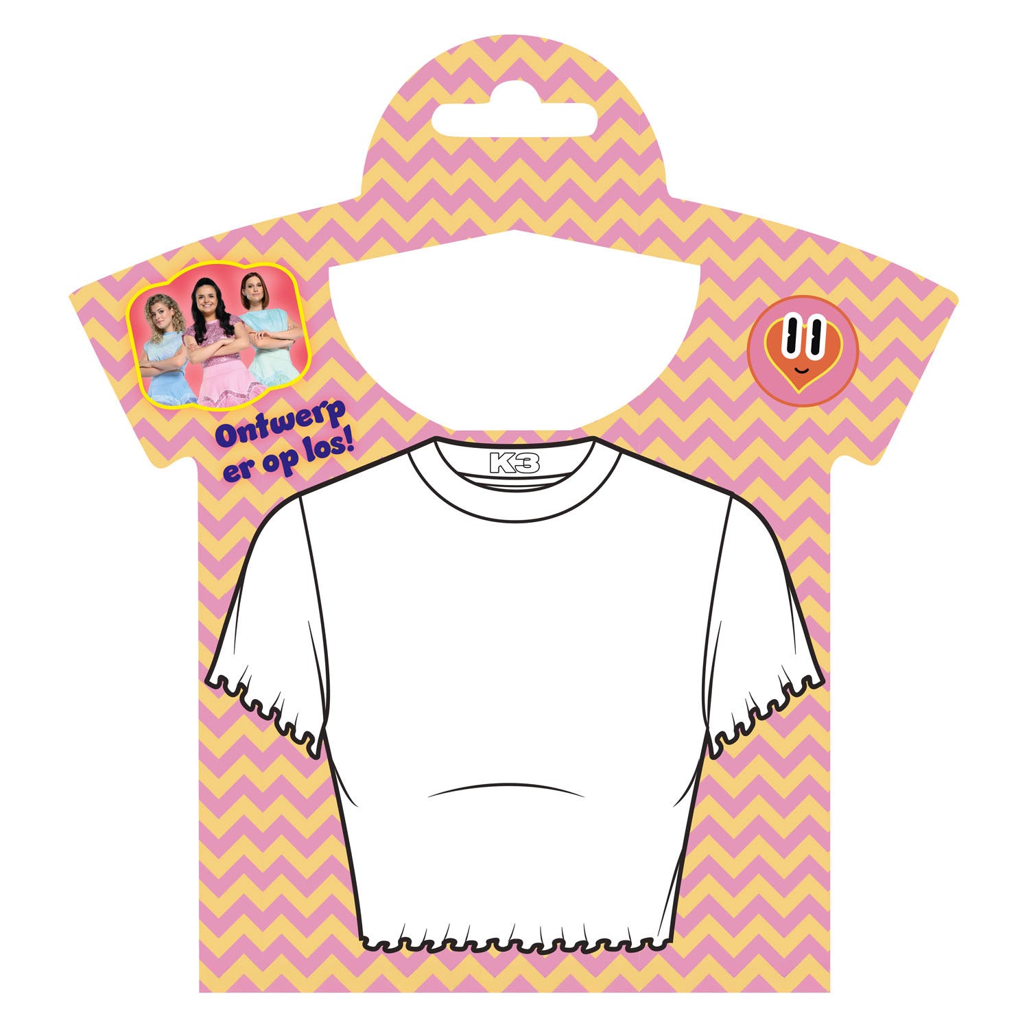 Studio 100 - Studio 100 K3 doeboek - t-shirt designer