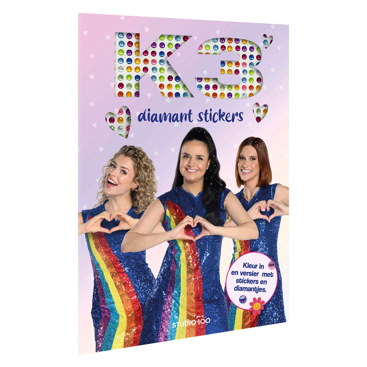 Studio 100 - Studio 100 K3 kleurboek - diamant stickers