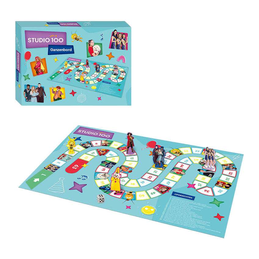 Studio 100 spel ganzenbord - 30 jaar