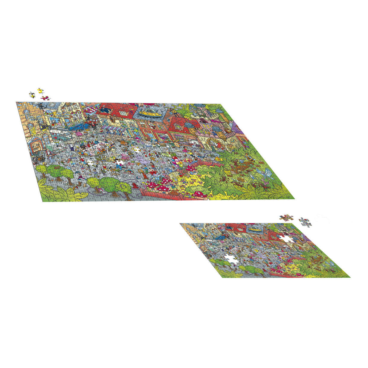 Studio 100 2-in-1 familiepuzzel - 30 jaar